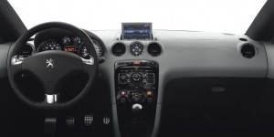 2011 Peugeot RCZ interior dashboard