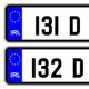 Proposed 2013 Irish car registration plates mock up