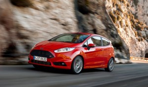 2013 Ford Fiesta ST exterior front dynamic