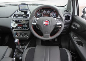2011 Fiat Punto Evo GP interior