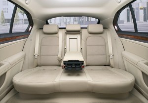 2011 Skoda Superb interior rear