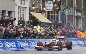 2012 Bavaria City Racing Dublin Jenson Button McLaren Formula1