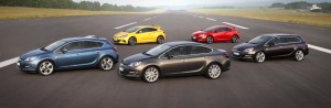 2012 Opel Astra range