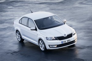 2012 Skoda Rapid exterior - front right view