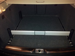 2012 Skoda Superb Combi interior boot