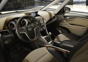2012 Opel Zafira Tourer interior cockpit
