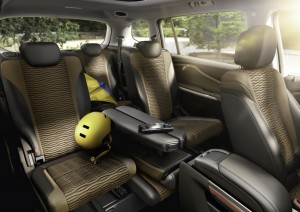 2012 Opel Zafira Tourer interior seating