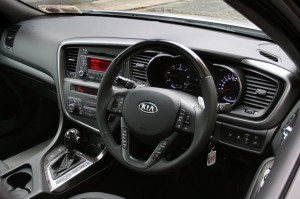 2012 Kia Optima interior cockpit