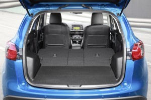 2012 Mazda CX-5 interior boot seats down