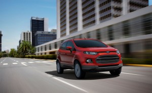 2013 Ford EcoSport exterior front motion
