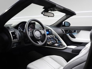 2012 Jaguar F-Type interior cockpit