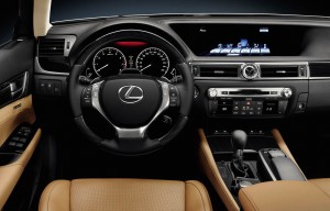 2012 Lexus GS 450h interior cockpit