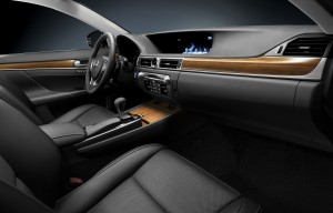 2012 Lexus GS 450h interior front leather seats