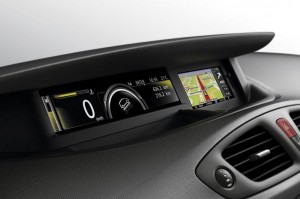 2012 Renault Grand Scenic Bose interior display