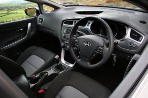 2012 Kia cee'd interior cockpit