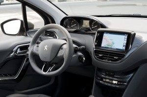 2012 Peugeot 208 interior cockpit