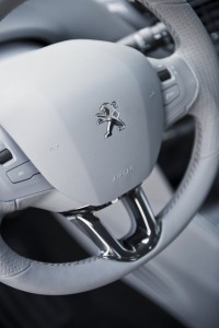 2012 Peugeot 208 interior steering wheel