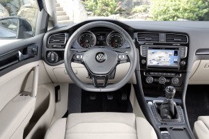 2012 Volkswagen Golf interior cockpit