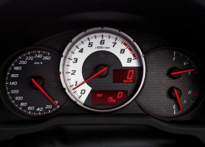 2012 Toyota GT86 interior dials