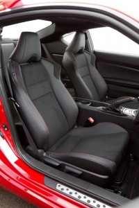 2012 Toyota GT86 interior front seats