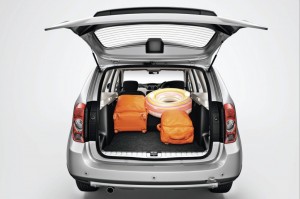 2012 Dacia Duster interior boot