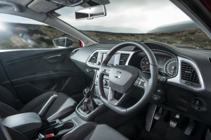 2013 Seat Leon FR interior cockpit