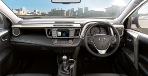 2013 Toyota Rav4 interior cockpit