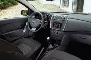2013 Dacia Sandero interior front cockpit