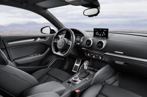 2013 Audi A3 saloon interior cockpit