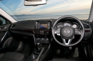2013 Mazda6 Tourer interior cockpit