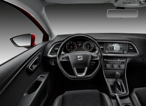2013 Seat Leon SC interior cockpit