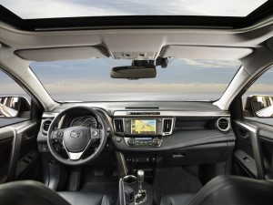 2013 Toyota Rav4 interior cockpit