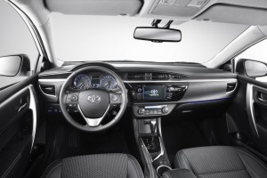 2013 Toyota Corolla interior cockpit