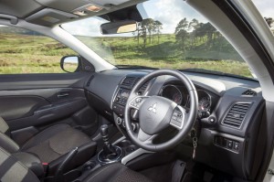 2013 Mitsubishi ASX interior cockpit