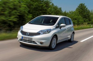 2013 Nissan Note exterior front left dynamic