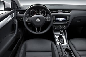 2013 Skoda Octavia interior cockpit