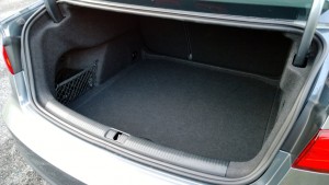 2013 Audi A3 Saloon interior boot