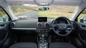 2013 Audi A3 Saloon interior cockpit