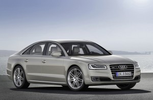 2014 Audi A8 exterior front right static