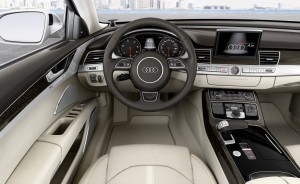 2014 Audi A8 interior cockpit