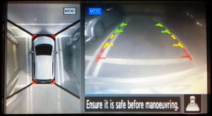 2013 Nissan Note parking camera