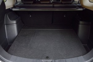 2014 MItsubishi Outlander PHEV interior boot