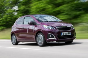 2014 Peugeot 108 exterior front right dynamic