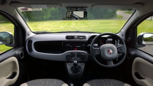 2013 Fiat Panda 4x4 interior cockpit