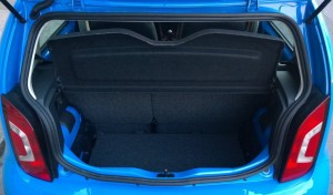 2012 Volkswagen up! 5 door interior boot