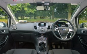 2014 Ford Fiesta interior cockpit