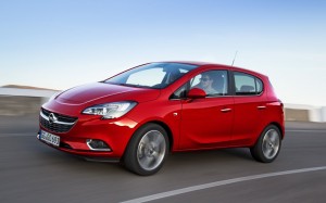 2014 Opel Corsa exterior front left dynamic