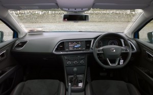 2014 Seat Leon ST FR interior cockpit
