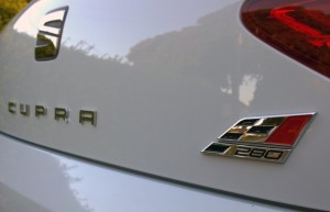 2014 Seat Leon Cupra 280 exterior rear badge