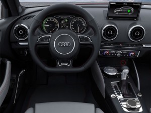 2015 Audi A3 e-tron interior cockpit